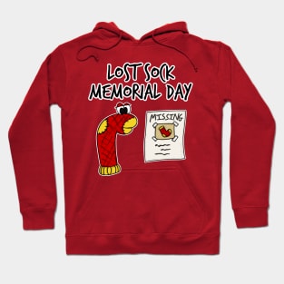 Lost Sock Memorial Day Funny Doodle Hoodie